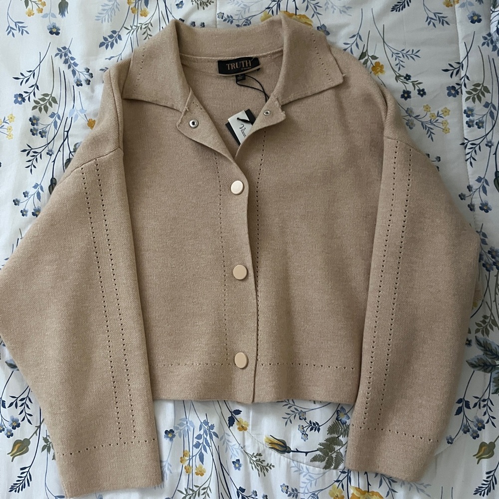 Taupe Cardigan
